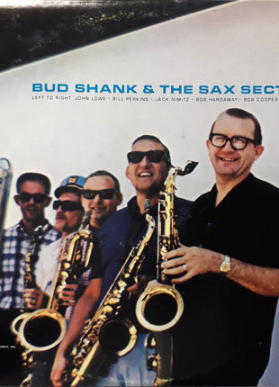 Bud Shank : Bud Shank And The Sax Section (LP, Album, Mono, Gat)