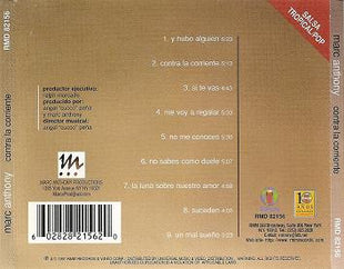 Marc Anthony : Contra La Corriente (CD, Album)