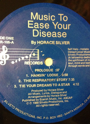 Horace Silver : Music To Ease Your Disease (LP, Album)