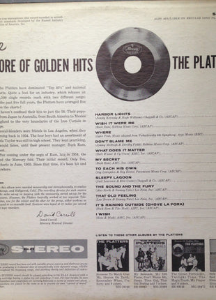 The Platters : More Encore Of Golden Hits (LP, Comp, Club, RE, RM)