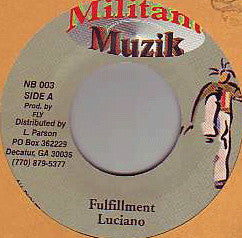 Luciano (2) / Chrisinti : Fulfillment / Ultimate (7")
