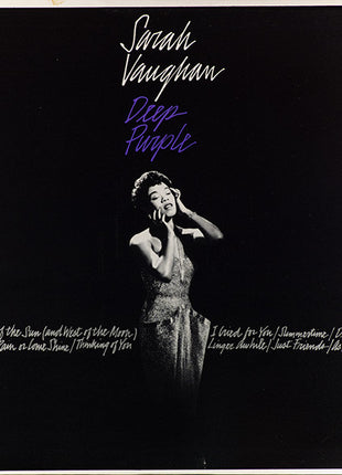 Sarah Vaughan : Deep Purple (LP, Comp)