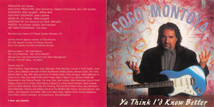 Coco Montoya : Ya Think I'd Know Better (CD, Album)
