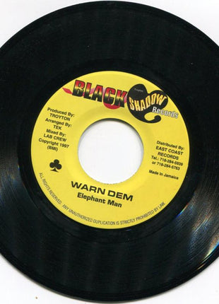 Elephant Man : Warn Dem (7")