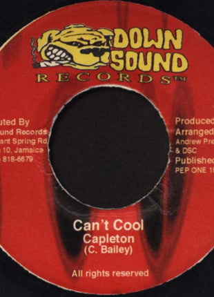 Capleton : Can't Cool (7")