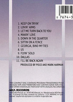 Poco (3) : Head Over Heels (CD, Album)