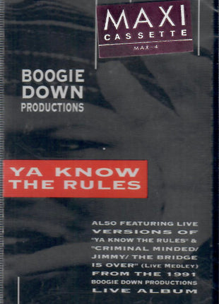 Boogie Down Productions : Ya Know The Rules (Cass, Maxi)