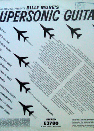 Billy Mure : Supersonic Guitars (LP, Album, RP)