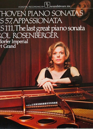 Beethoven*, Carol Rosenberger : Piano Sonata Op. 57 "Appassionata" / Op. 111 (LP, Gat)
