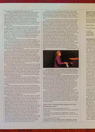 Beethoven*, Carol Rosenberger : Piano Sonata Op. 57 "Appassionata" / Op. 111 (LP, Gat)