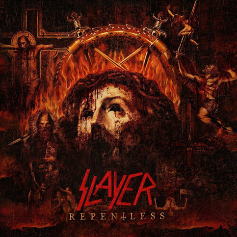 Slayer - Repentless - Trans Orange Yellow Black Splatter (Vinyl) (New (N))