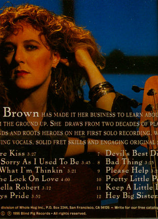 Sarah Brown (7) : Sayin' What I'm Thinkin' (CD, Album)