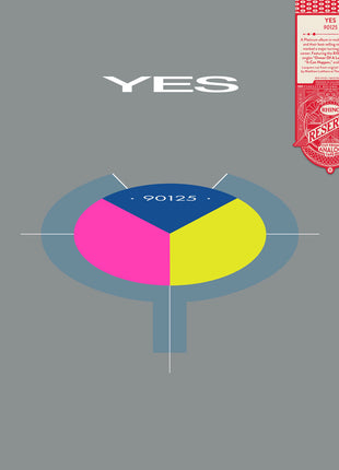 the album cover for Yes - 90125 (Rhino Reserve)(Rktbr25) (Brick & Mortar Exclusive)