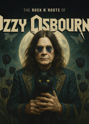 the album cover for Ozzy Osbourne - Rock N' Roots Of