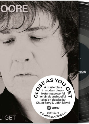 the album cover for Gary Moore - Close As You Get