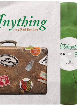 the album cover for Say Anything - Is A Real Boy (Live)