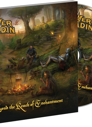 the album cover for Power Paladin - Beyond The Reach Of Enchantment (Uk)
