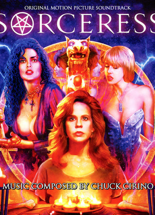 the album cover for Chuck Cirino - Sorceress - O.S.T.
