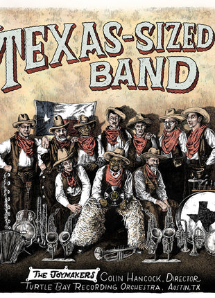 the album cover for Joymakers - Texas-Sized Band