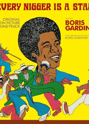 the album cover for Boris Gardiner - Every Ngger Is A Star