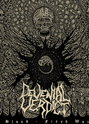 the album cover for Devenial Verdict - Old Blood: Fresh Wounds