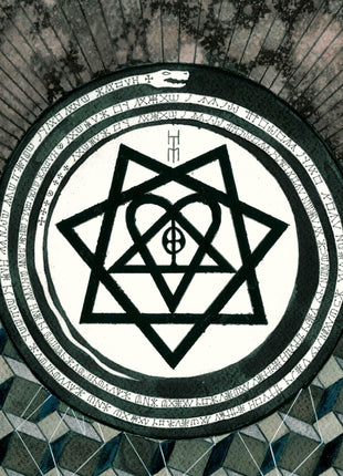 the album cover for HIM - Tears On Tape