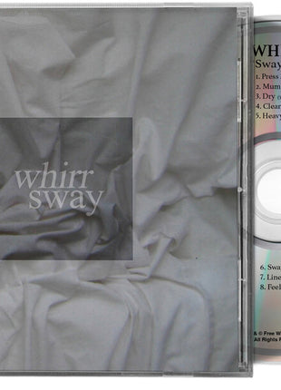 the album cover for Whirr - Sway
