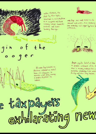 the album cover for Taxpayers - Exhilarating News