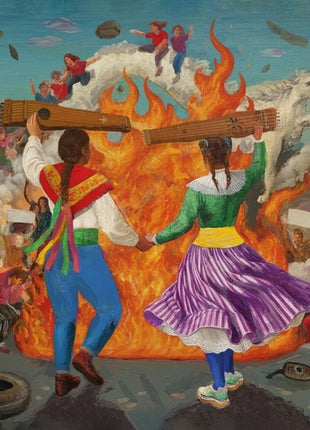 the album cover for Cocanha - Flame Folclore