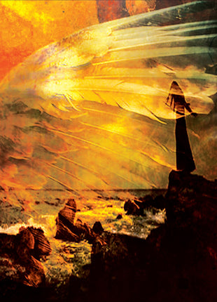 the album cover for Angelic Process - Weighing Souls With Sand