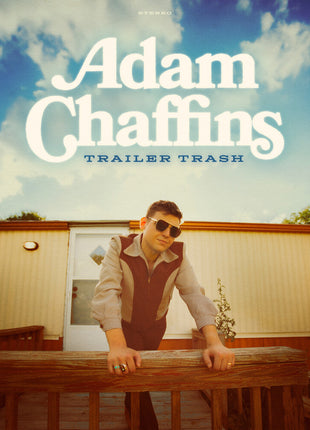 the album cover for Adam Chaffins - Trailer Trash