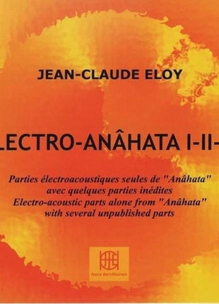 the album cover for Jean Eloy -Claude - Electro-Anahata