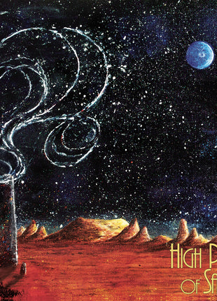 the album cover for High Priest Of Saturn - Son of Earth & Sky