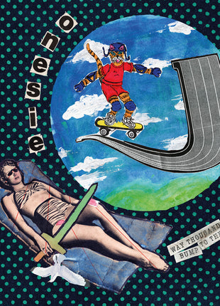 the album cover for Onesie - Way Thousand Bump To the Sky