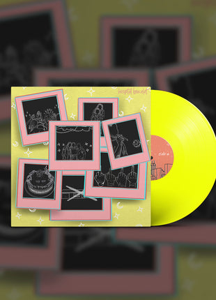 the album cover for Hospital Bracelet - South Loop (summer Vinyl/neon Yellow Vinyl)