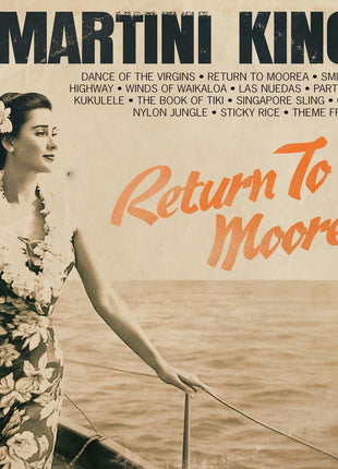 the album cover for Martini Kings - Return To Moorea