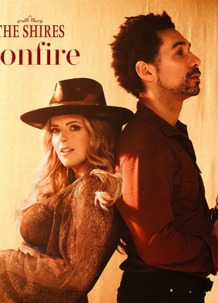 the album cover for Shires - Bonfire