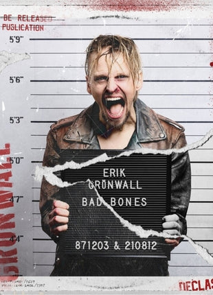 the album cover for Erik Gronwall - Bad Bones