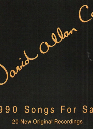 the album cover for David Allan Coe - 1990 Songs for Sale