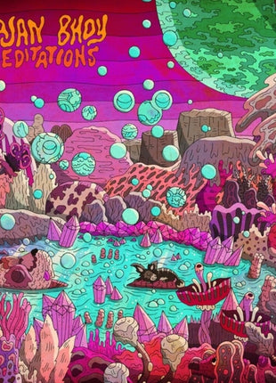 the album cover for Bhajan Bhoy - Meditations