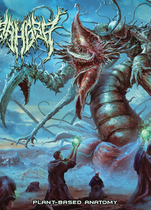 the album cover for Flaahgra - Plant-based Anatomy