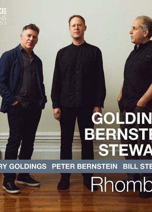 the album cover for Larry Goldings / Bernstein,Peter / Stewart,Bill - Rhombus