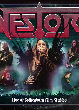 the album cover for Nestor - Live at Gothenburg Film Studios