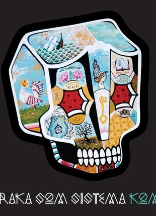 the album cover for Buraka Som Sistema - Komba
