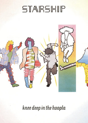 the album cover for Starship - Knee Deep In The Hoopla