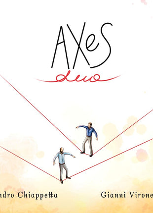 the album cover for Gianni & Alessandro Chiappetta Virone - Axes Duo