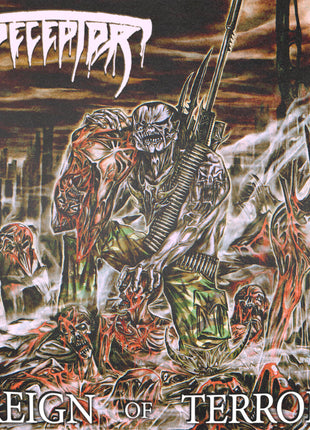the album cover for Deceptor - Reign Of Terror