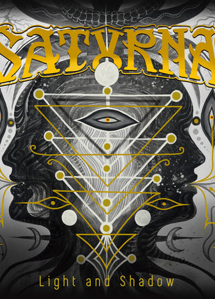 the album cover for Saturna - Light And Shadow