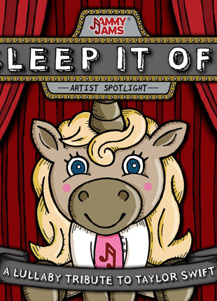 the album cover for Jammy Jams - Sleep It Off: A Lullaby Tribute To Taylor Swift