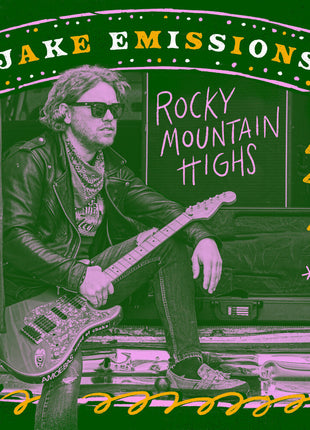 the album cover for Jake Emissions - Rocky Mountain Highs